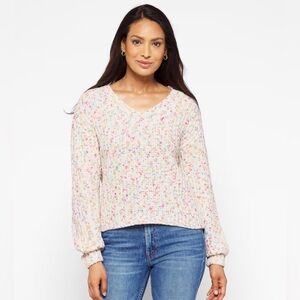 Merida V Neck Chenille Sweater